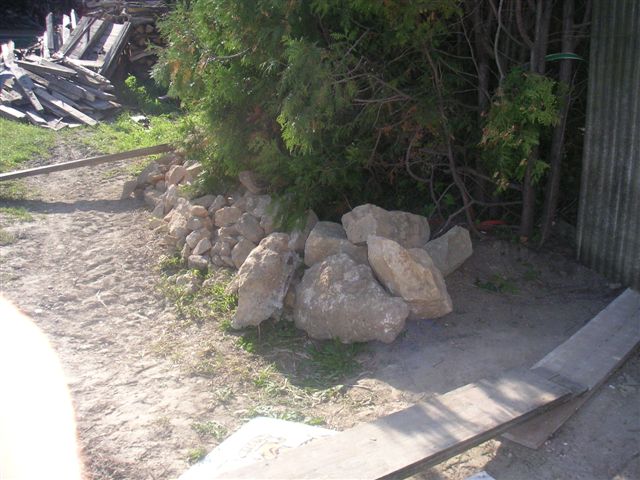 morgen wartet eine ungute Arbeit auf mich ..altes holz zusammen